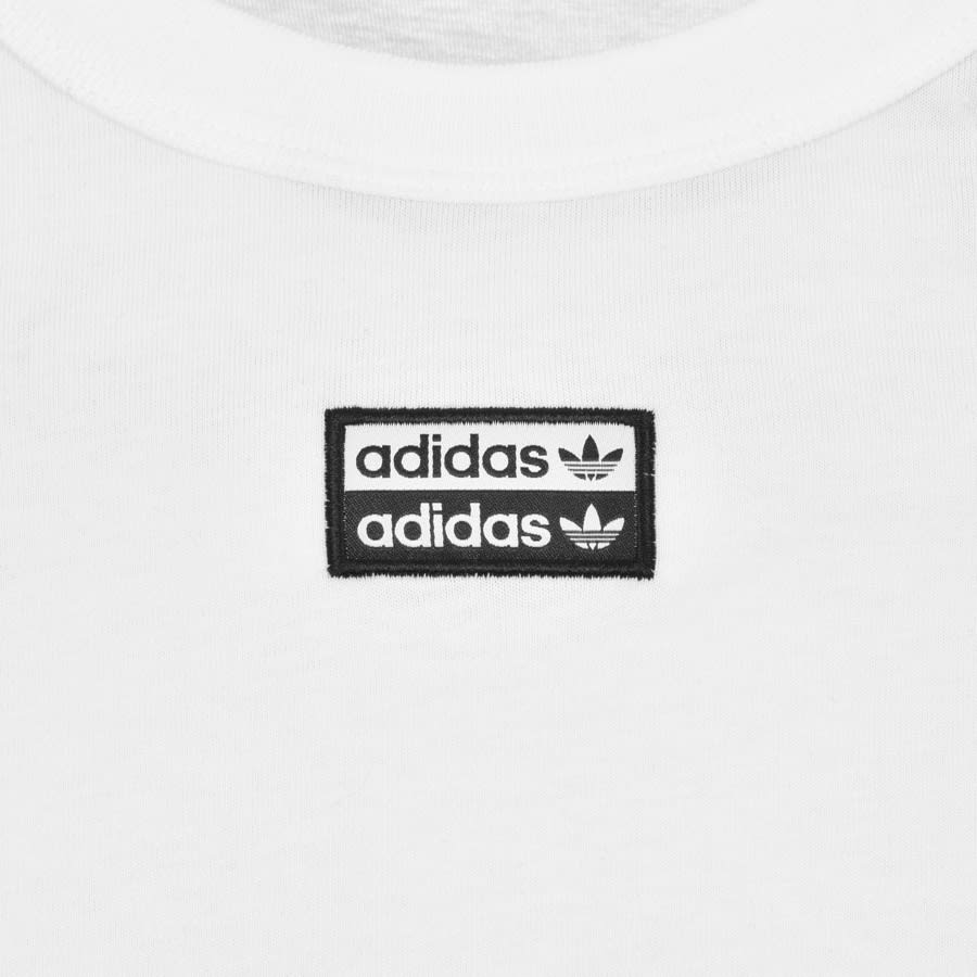 Alternative Image for Productadidas Originals Long Sleeve T Shirt White3